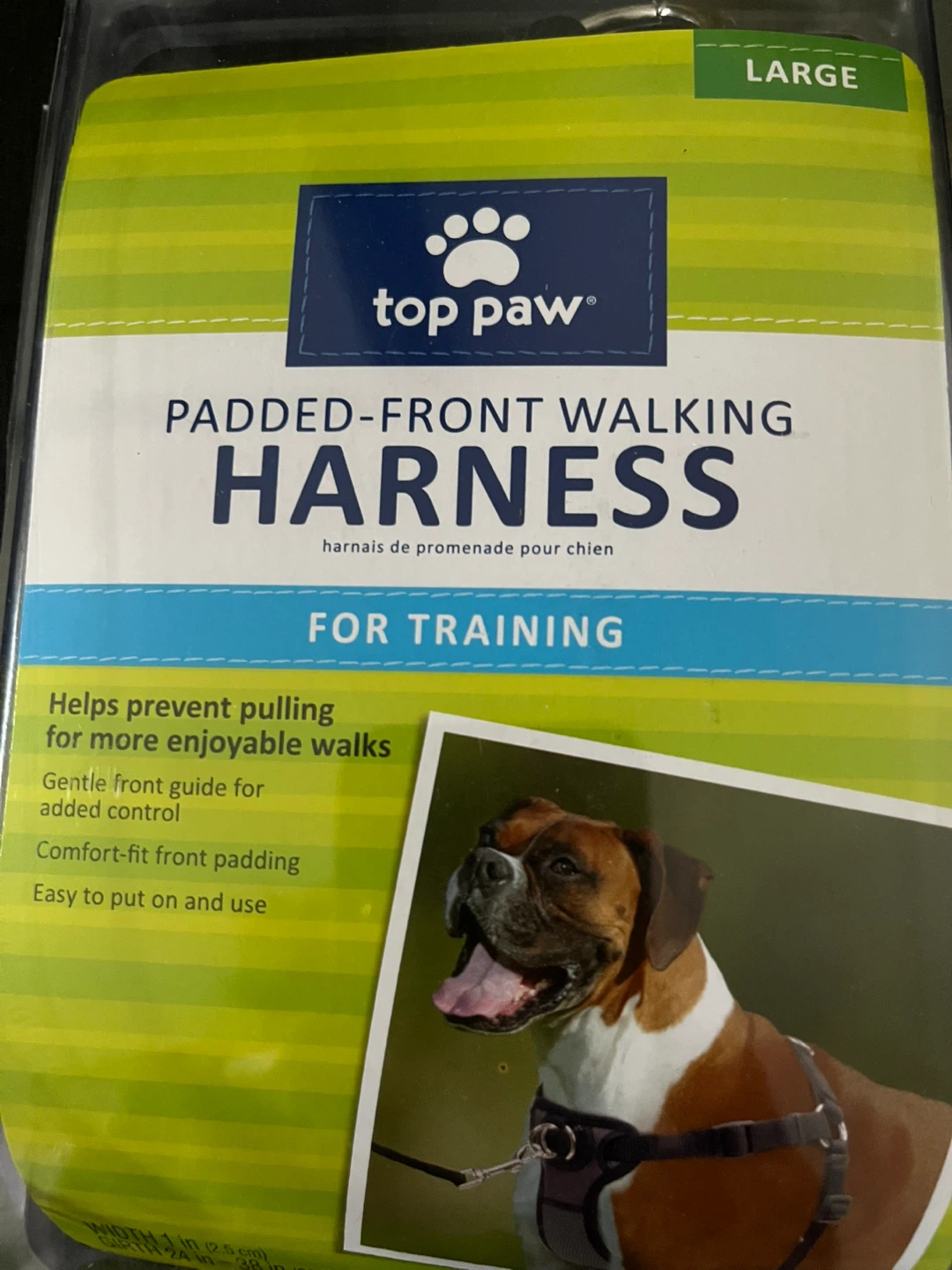 Top Paw Large Padded-Front Walking Harness - Large
