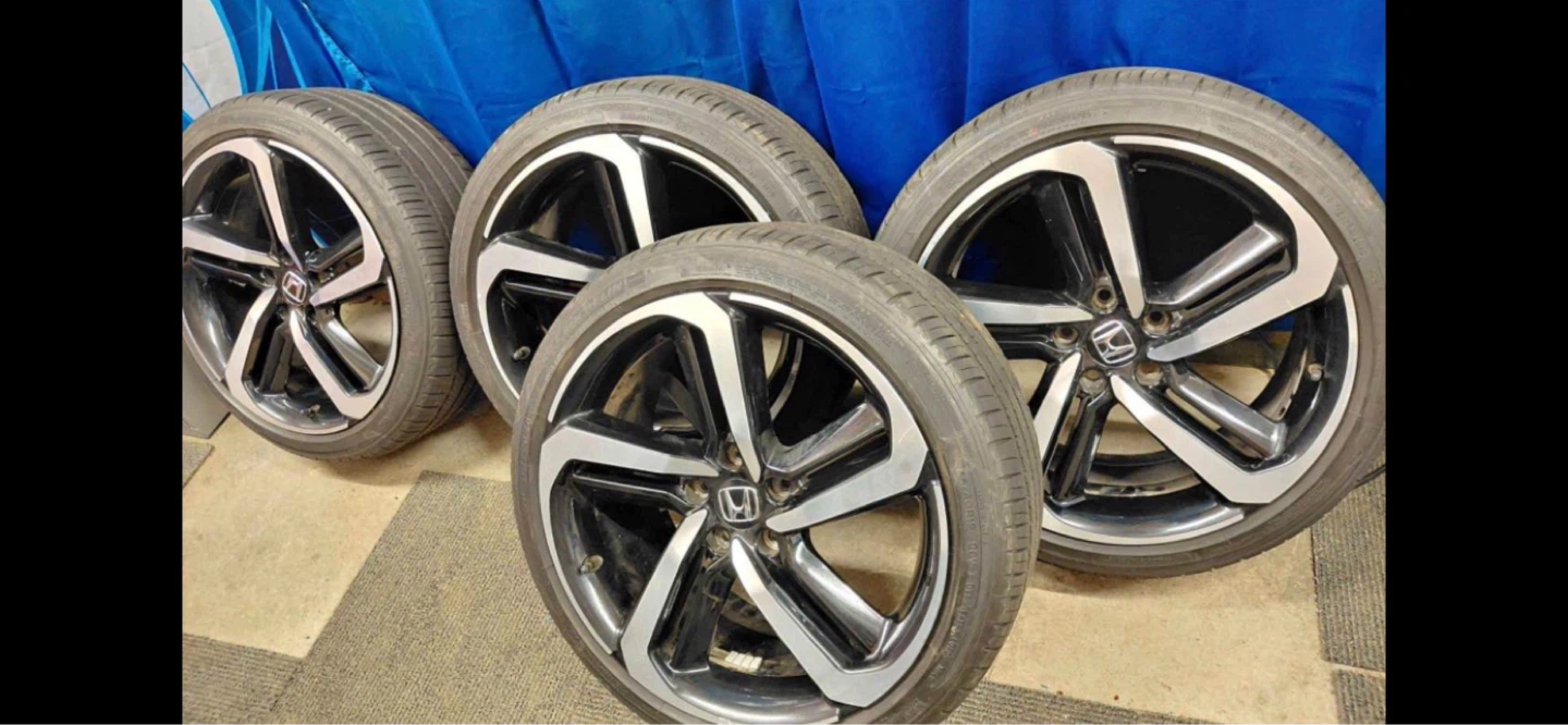 Set of 4 Honda Accord Wheels and Tires - photo 2