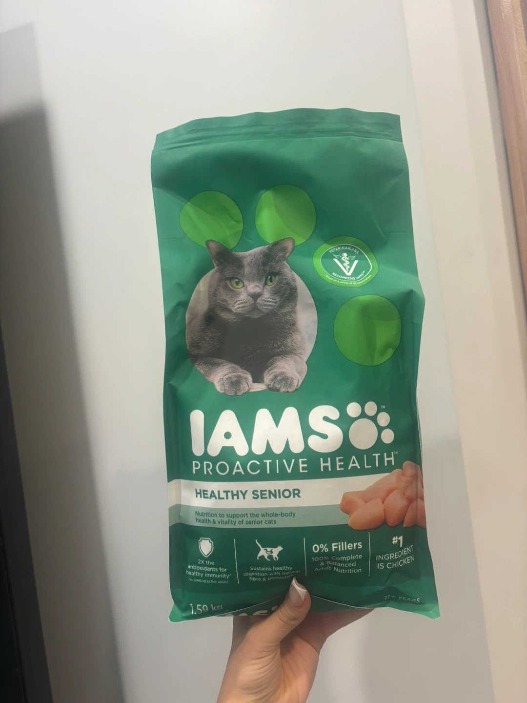 Iams Proactive Health Healthy Senior Cat Food - 1.59 kg