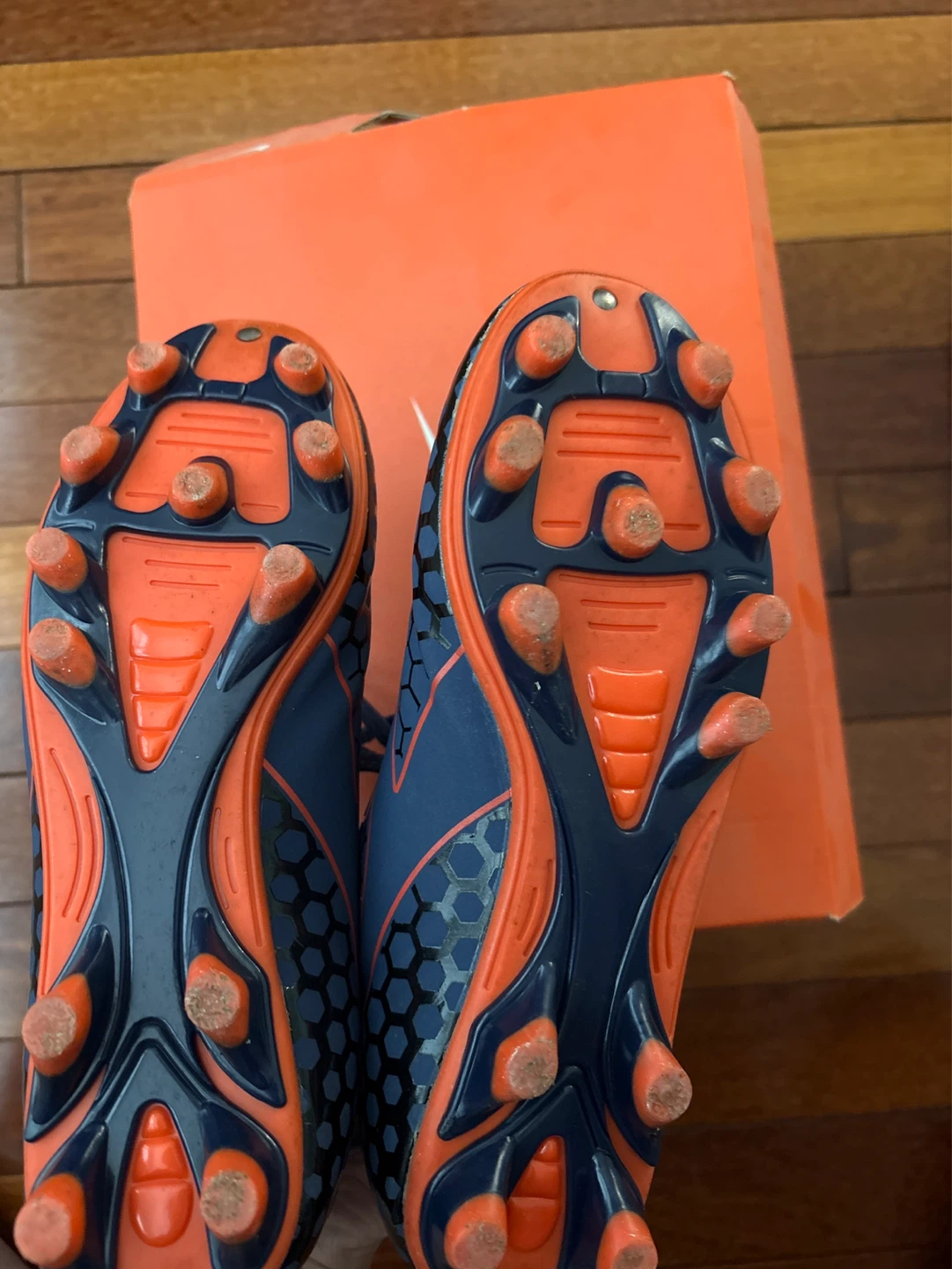 Diadora Soccer Cleats - Blue/Orange - photo 3