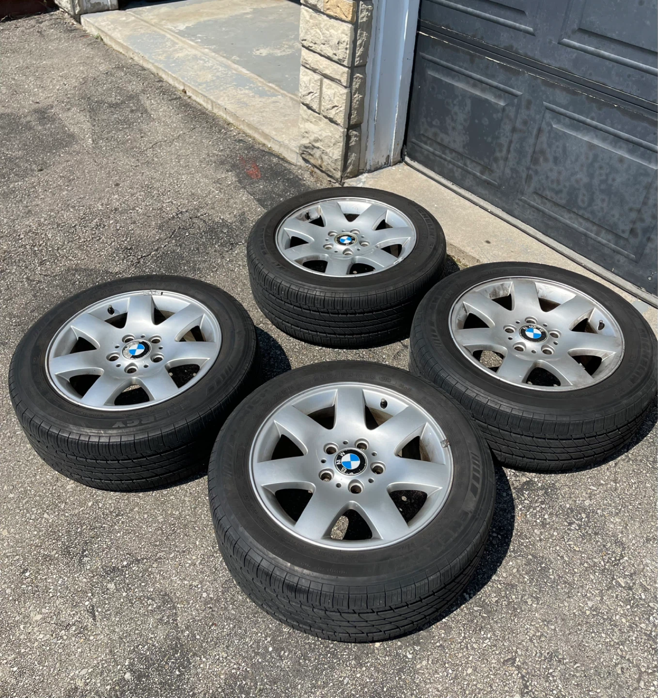 BMW OEM Wheels and Michelin Tires 205/55R16