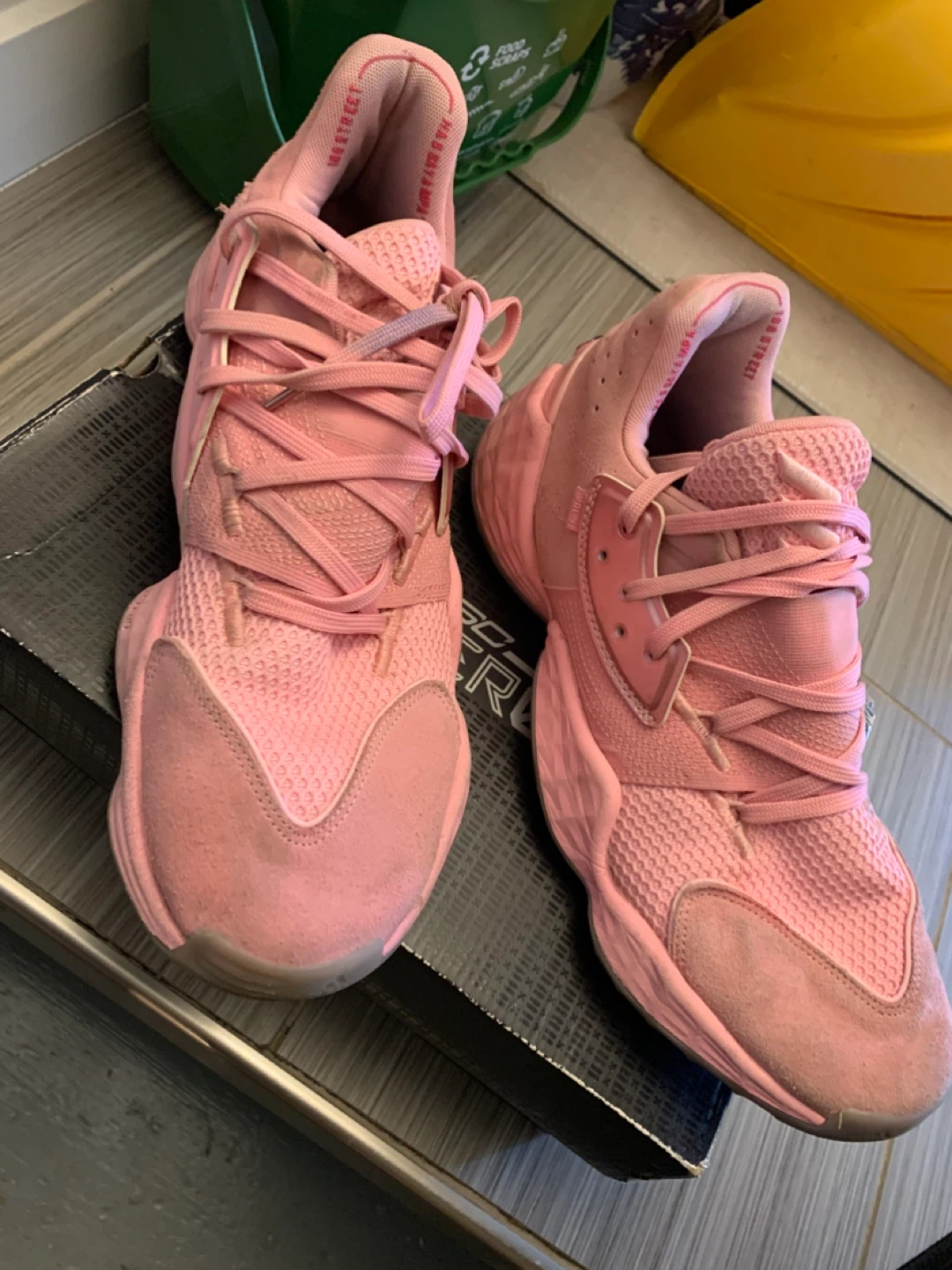 Adidas Harden Vol. 4 Pink Basketball Shoes