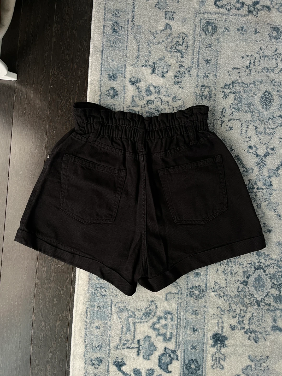 Bershka High Waist Denim Mini Shorts - photo 2