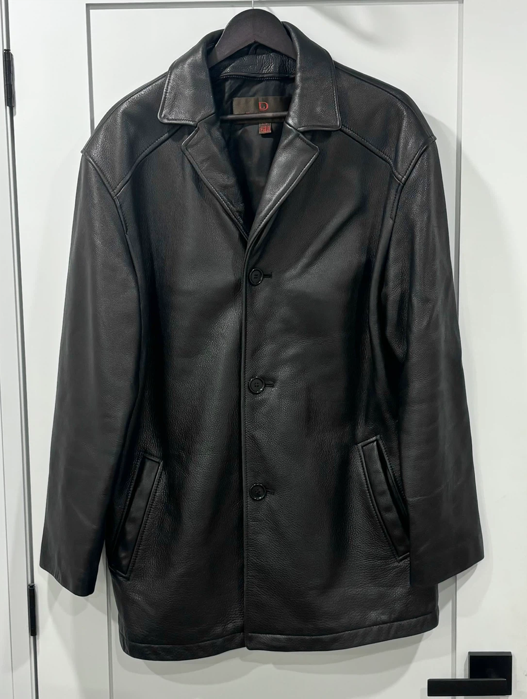 Leather Jacket Men's Large DANIER - photo 2