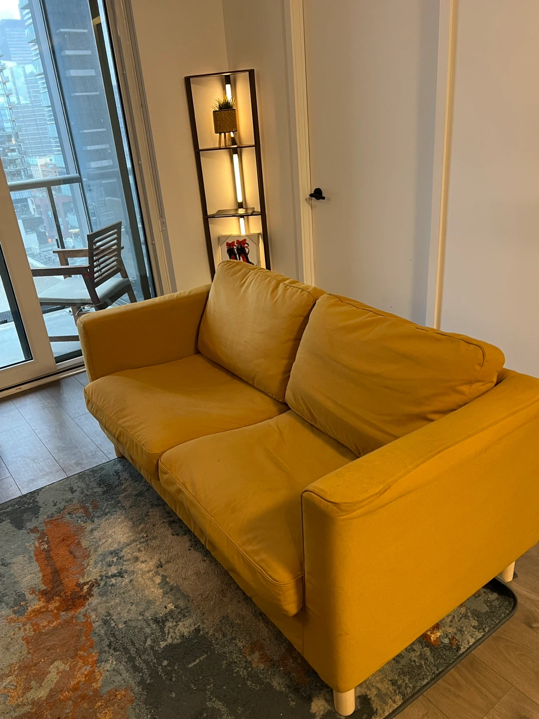 IKEA SOFA + RUG