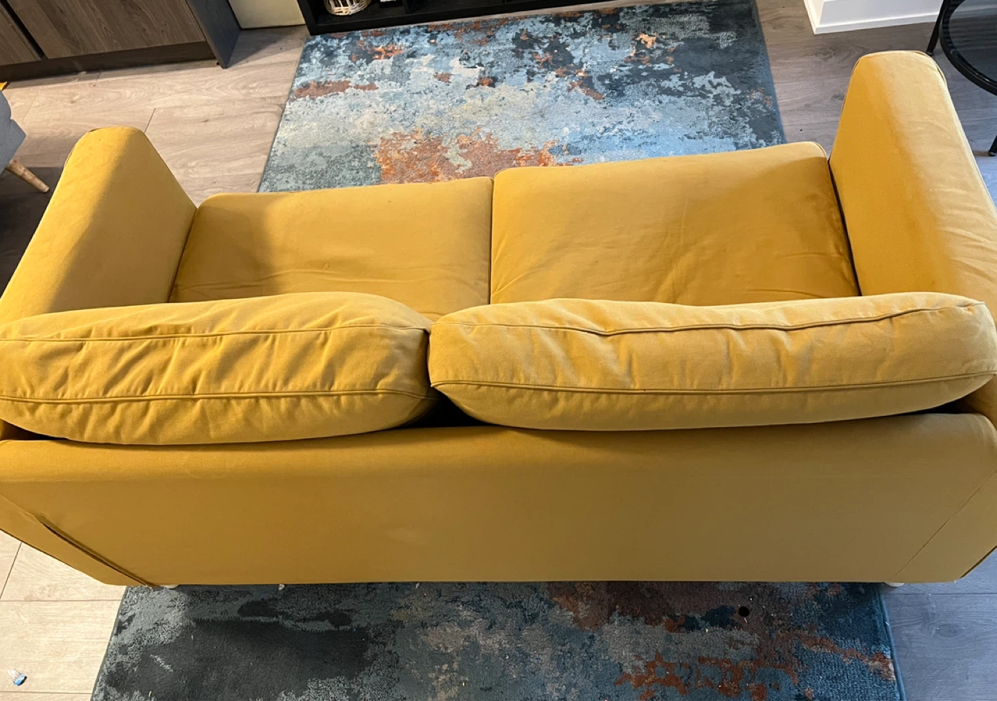 IKEA SOFA + RUG - photo 3