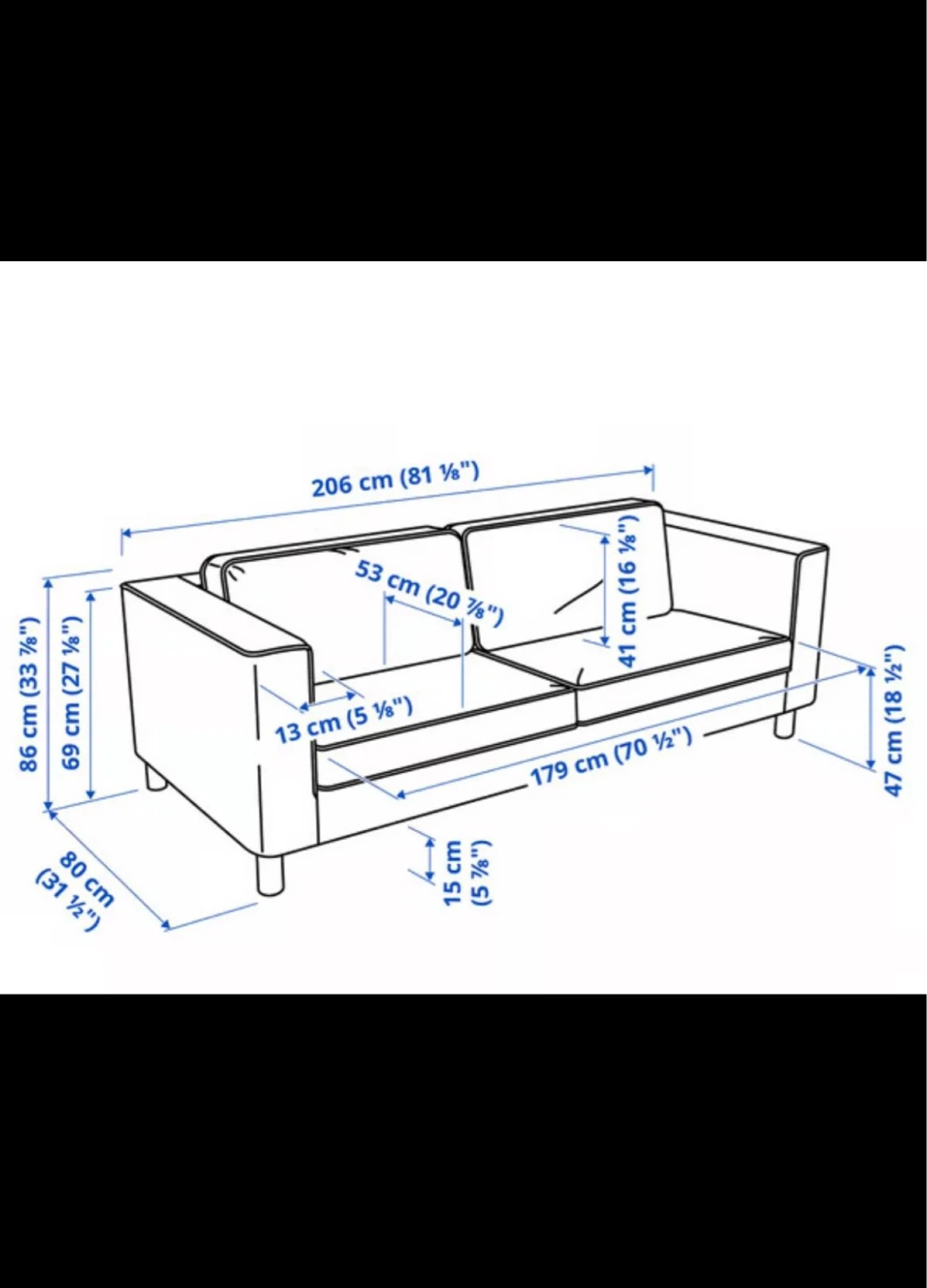 IKEA SOFA + RUG - photo 4
