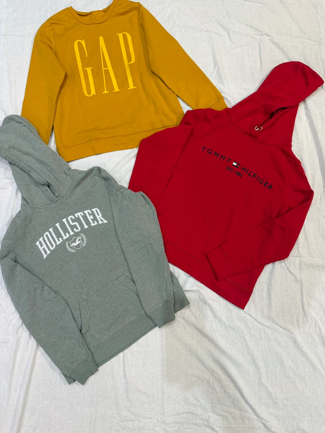 Gap, Tommy Hilfiger, and Hollister Tops Bundle
