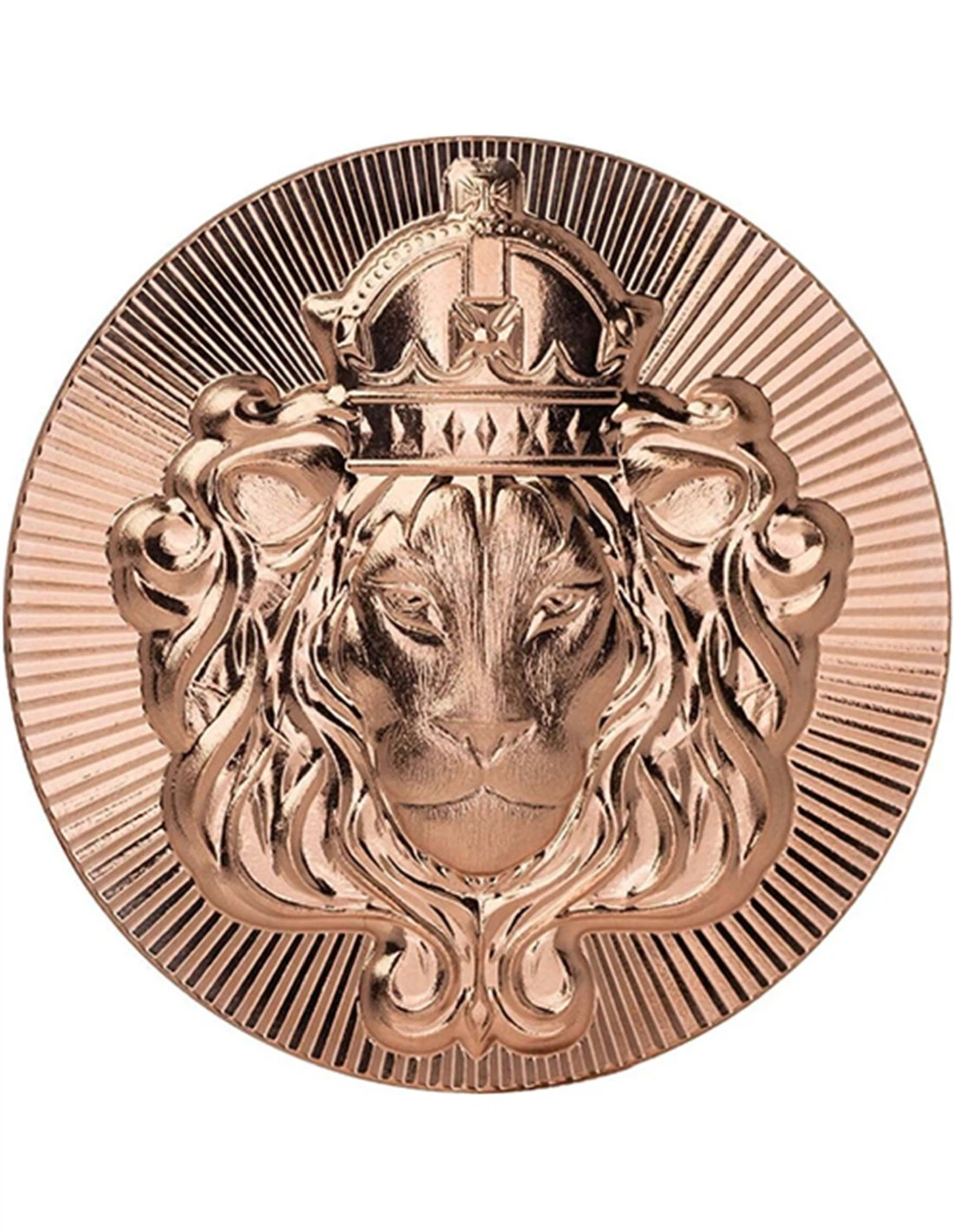 Scottsdale Mint 1 AVDP oz Fine Copper Lion Round