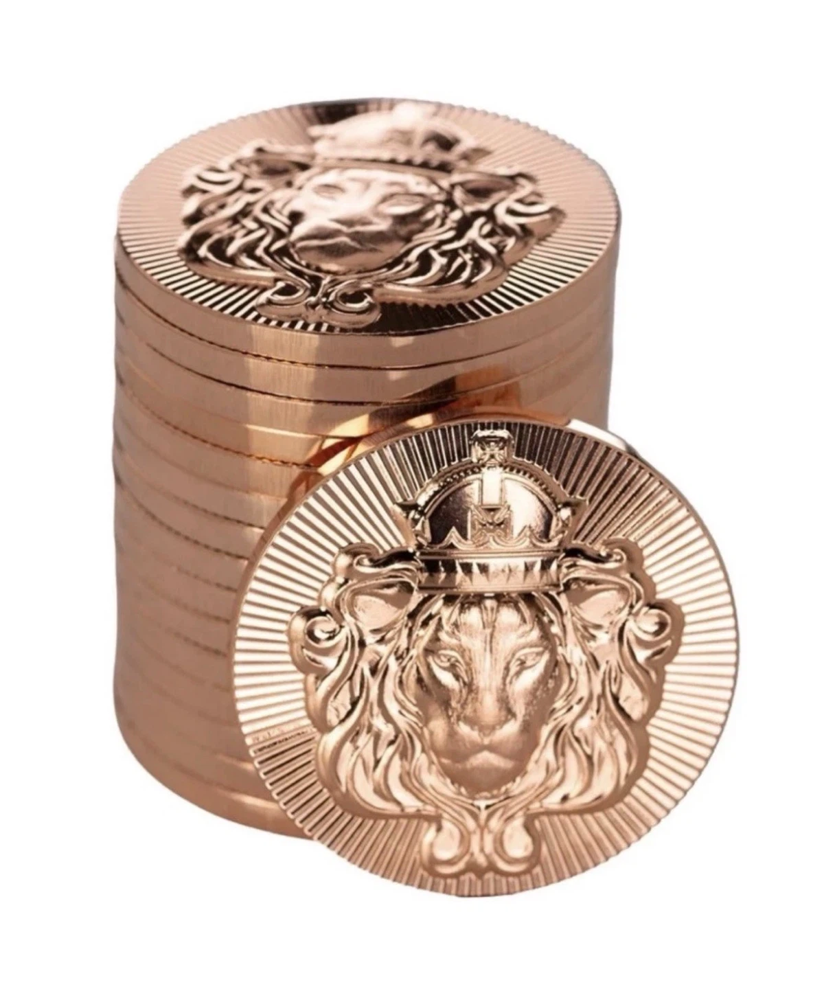 Scottsdale Mint 1 AVDP oz Fine Copper Lion Round - photo 3