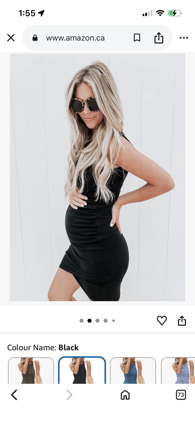 WNEEDU Women's Ruched Bodycon Mini black Dress size small - photo 4