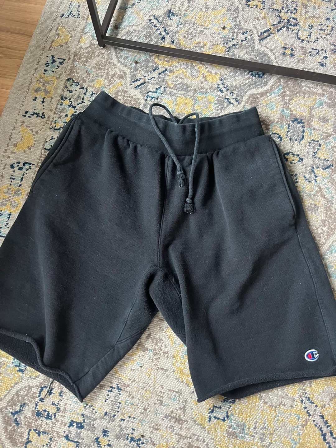 Bench. and Champion Black Sweat Shorts Size Medium