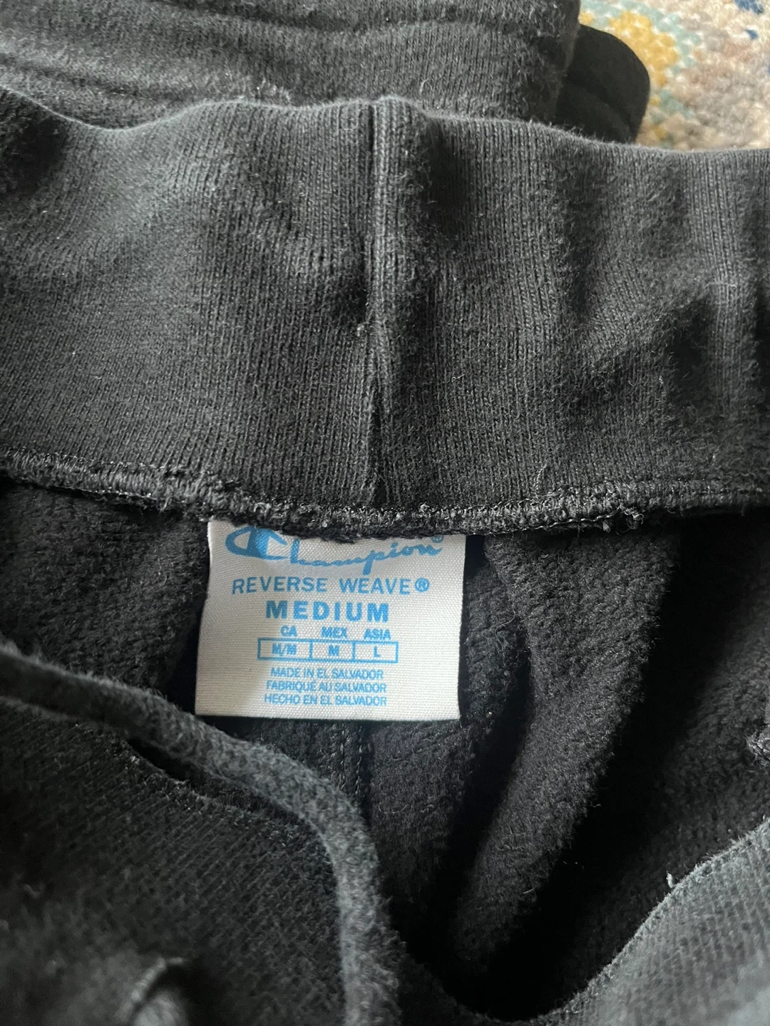 Bench. and Champion Black Sweat Shorts Size Medium - photo 3