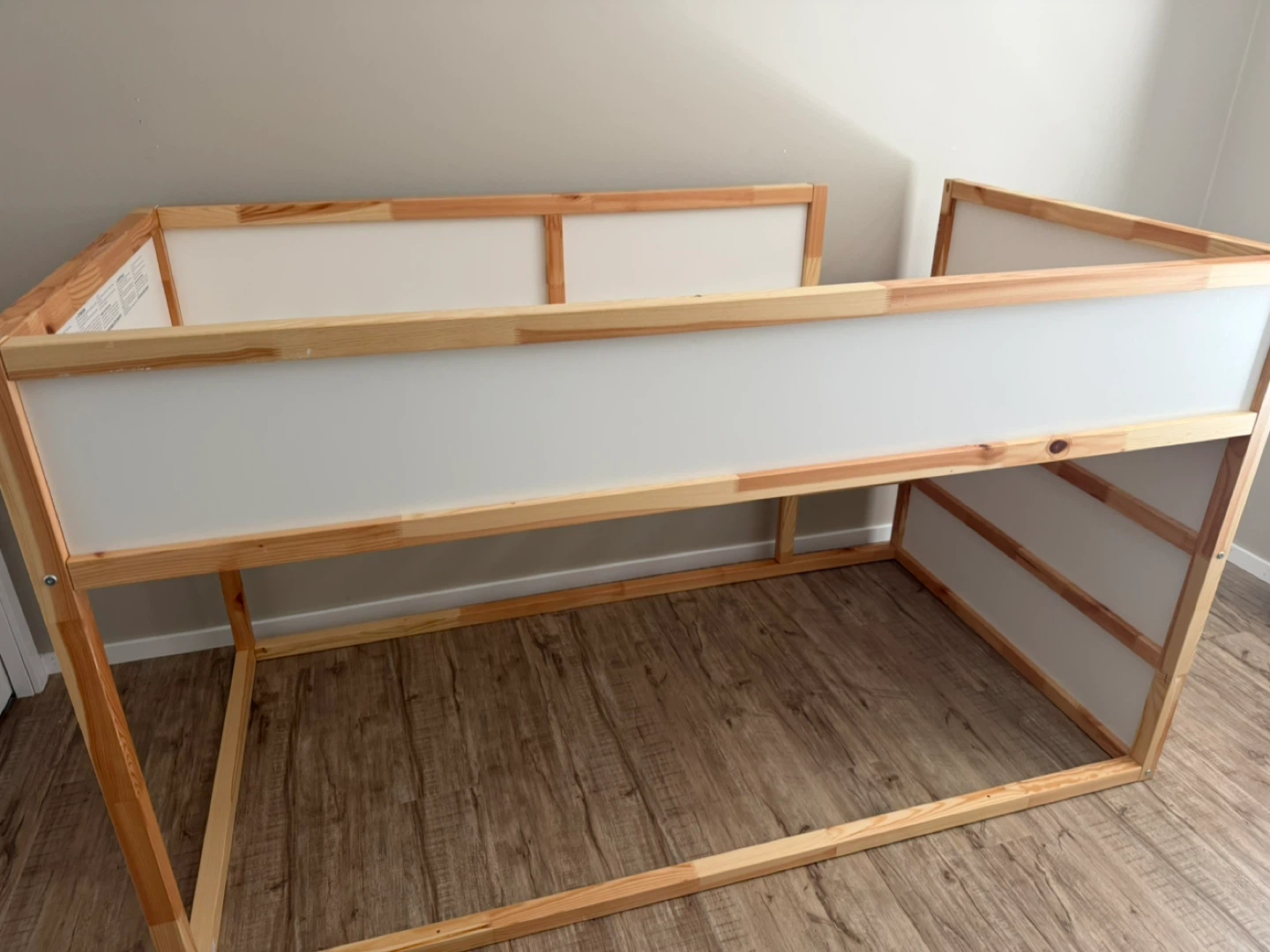 IKEA KURA Reversible Bed - Twin, White/Pine - photo 5