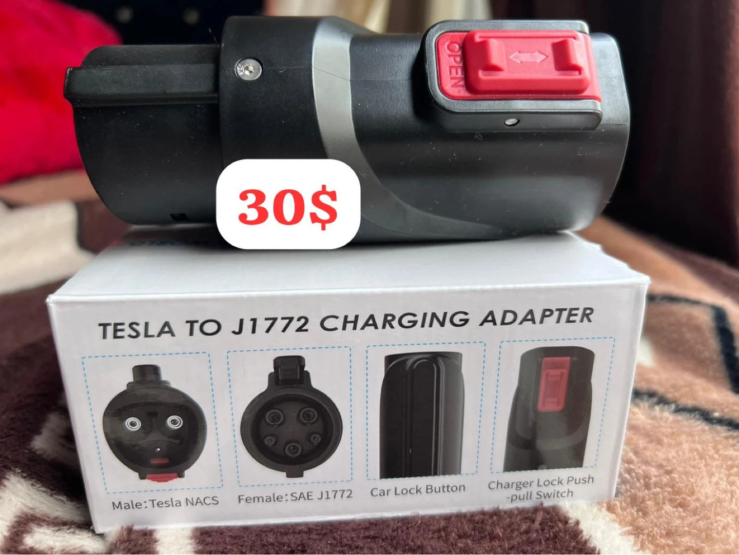 Tesla to J1772 Charging Adapter