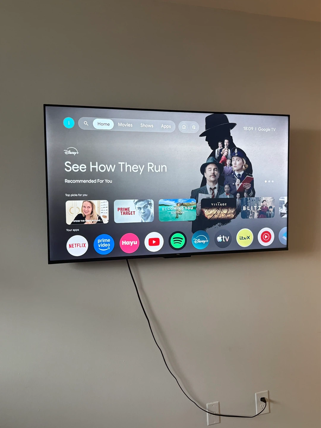 50 inch TCL Google TV