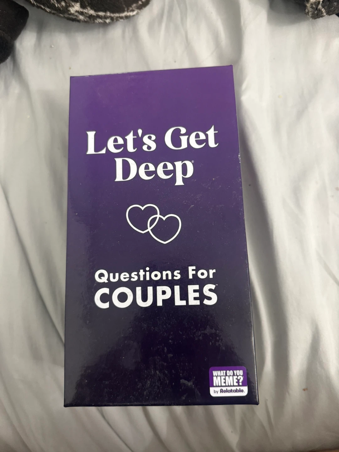 Let's Get Deep Questions For Couples Card Game