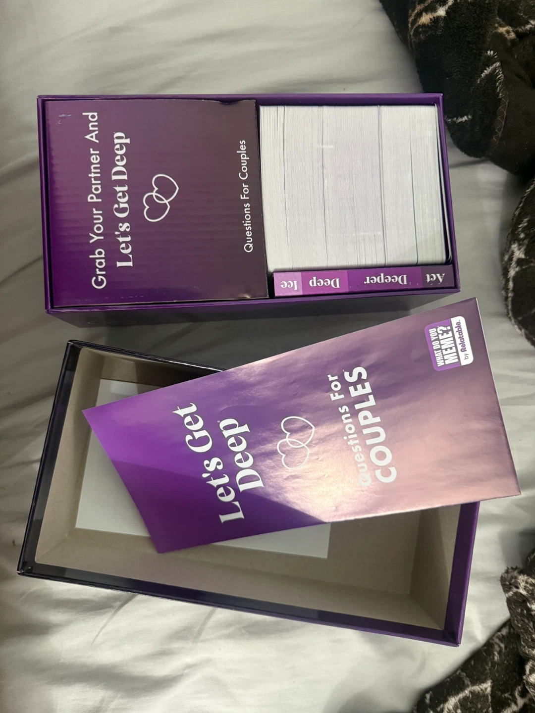 Let's Get Deep Questions For Couples Card Game - photo 4