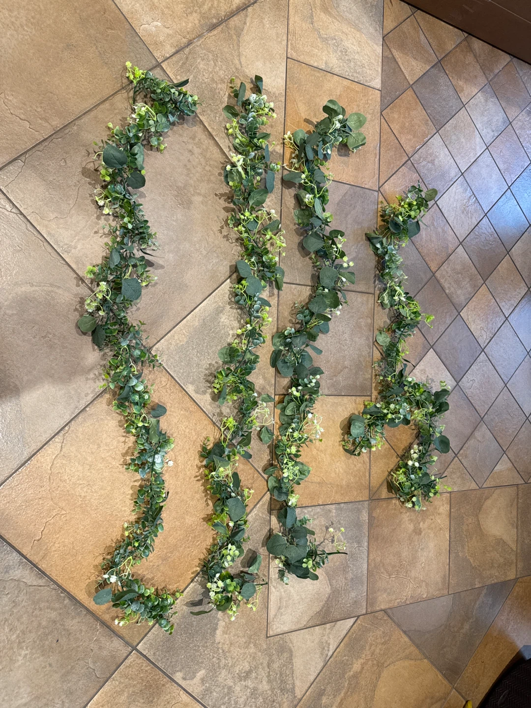 Artificial Eucalyptus Garland 3