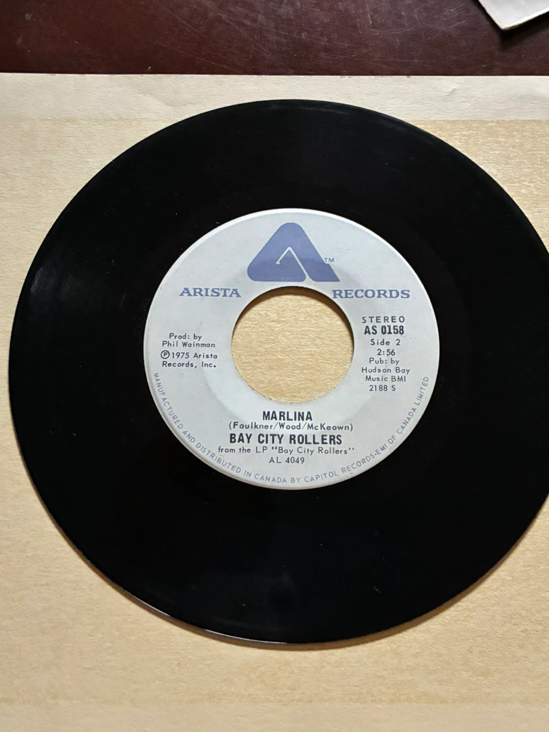 Bay City Rollers – Saturday Night 45 vinyl record music vintage - photo 4