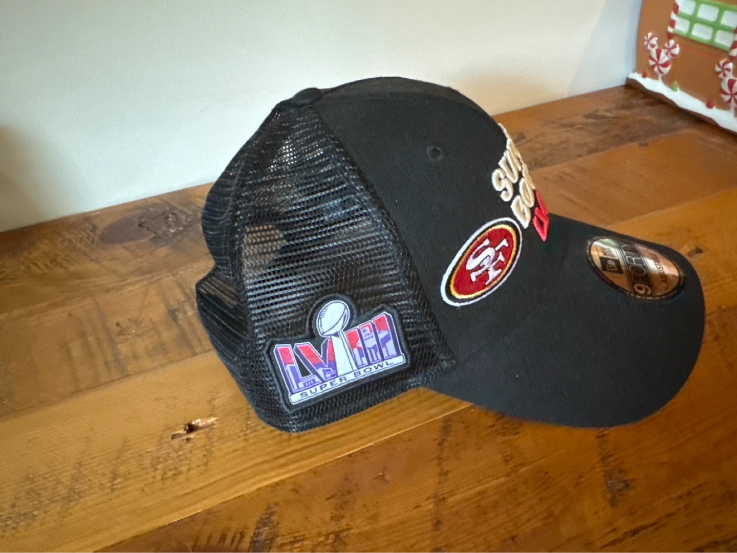 New Era Super Bowl LVIII 49ers vs Chiefs Trucker Hat - photo 3