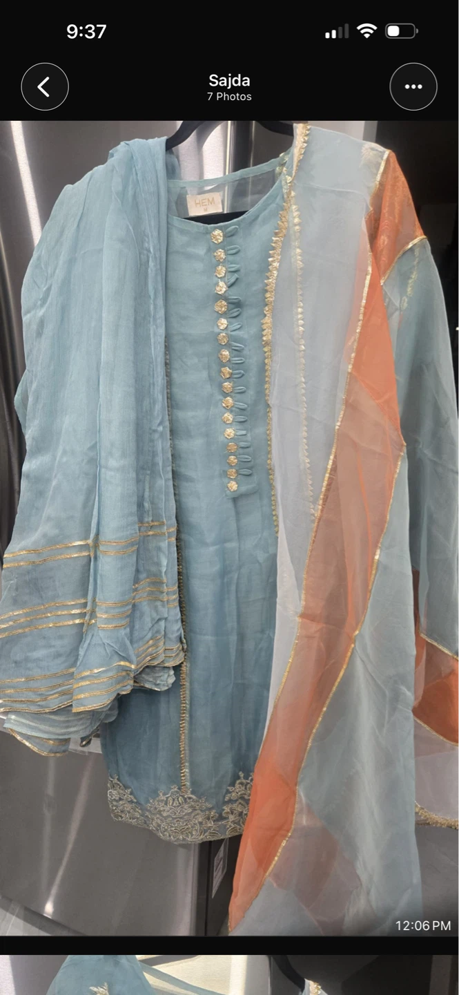 Fancy pakistani dress - photo 4
