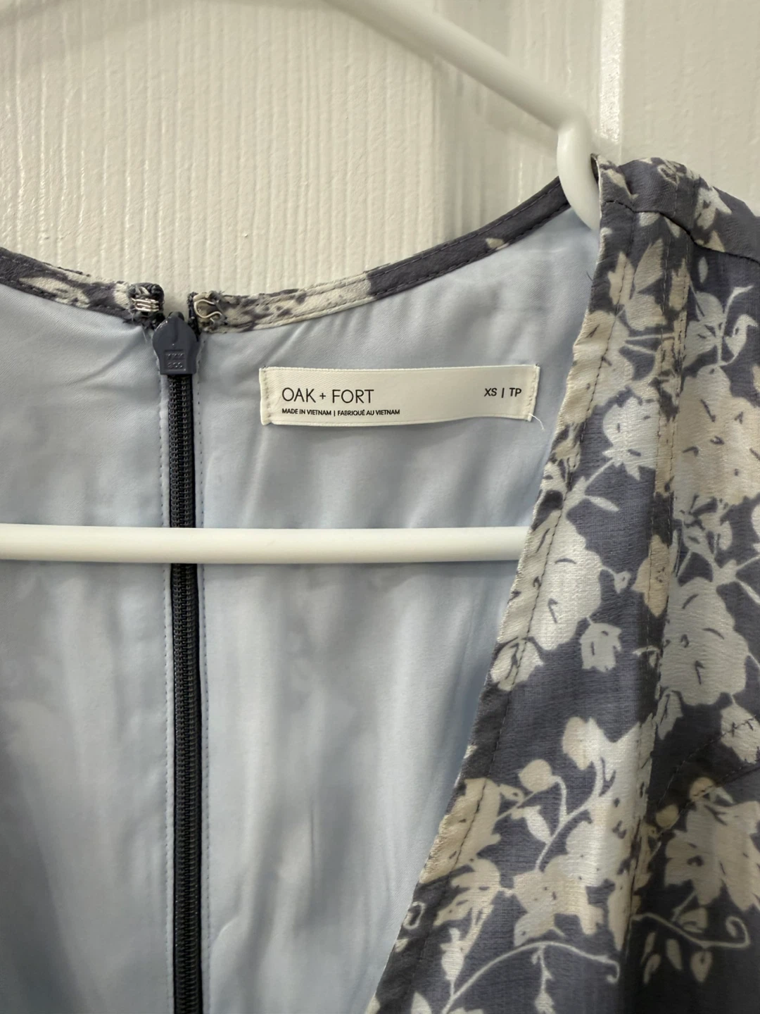 OAK + FORT Floral Puff Sleeve Dress - XS - photo 2