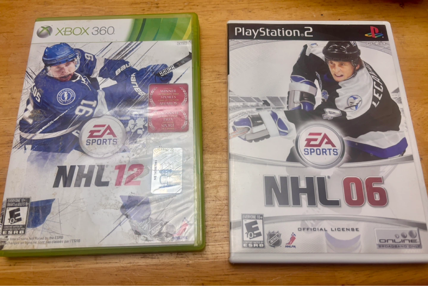 NHL 2003 and 2006 PlayStation 2 and NHL 12 for Xbox 360 - photo 4