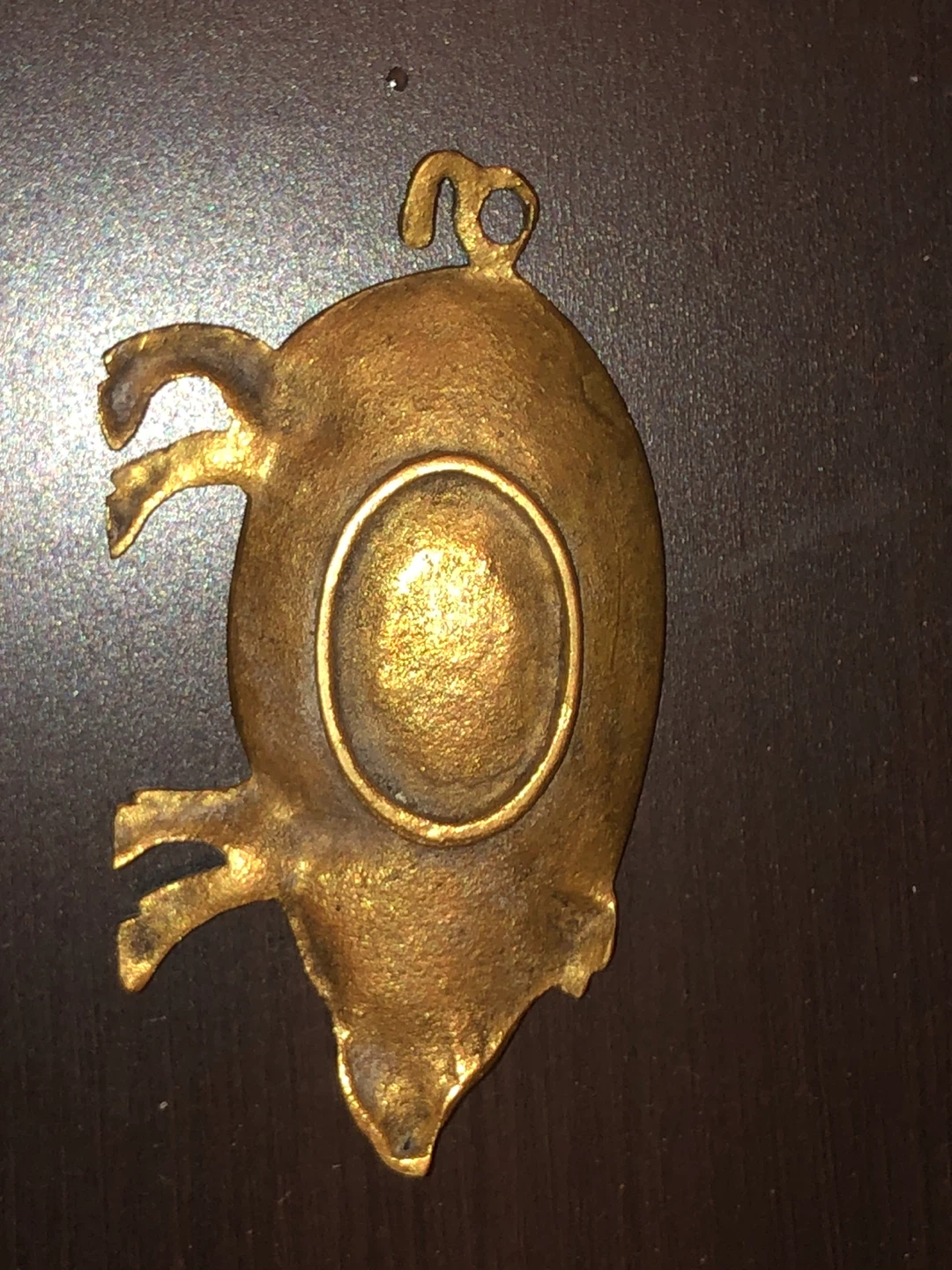 Vintage 1960,s Brass Pig Trinket Dish /firm price - photo 3