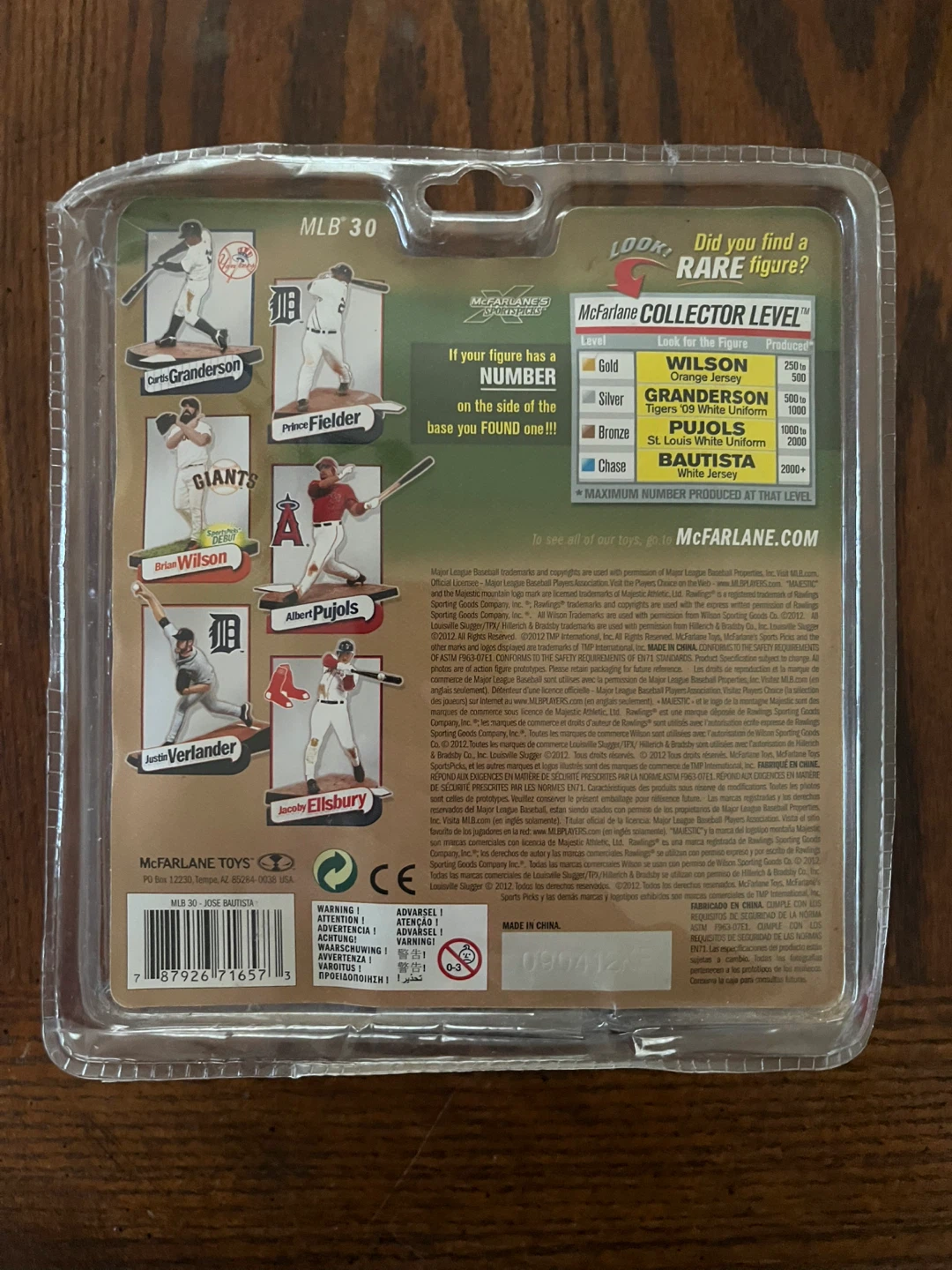 Jose Bautista MLB 30 McFarlane Toys Figure - photo 2