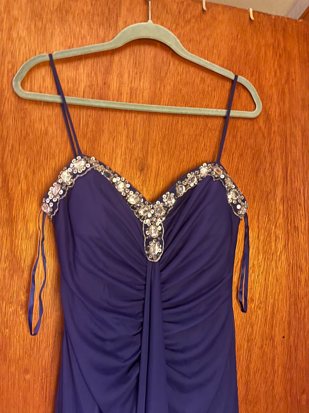 ONX.Nye Purple Embellished Formal Dress Size 8