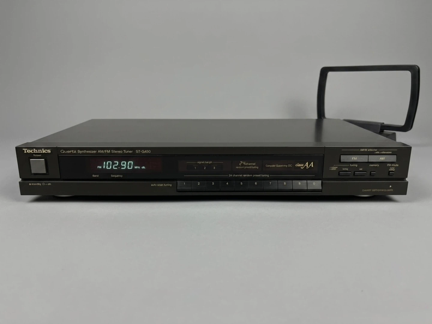 Technics ST-G450 Quartz Synthesizer AM/FM Class AA Tuner