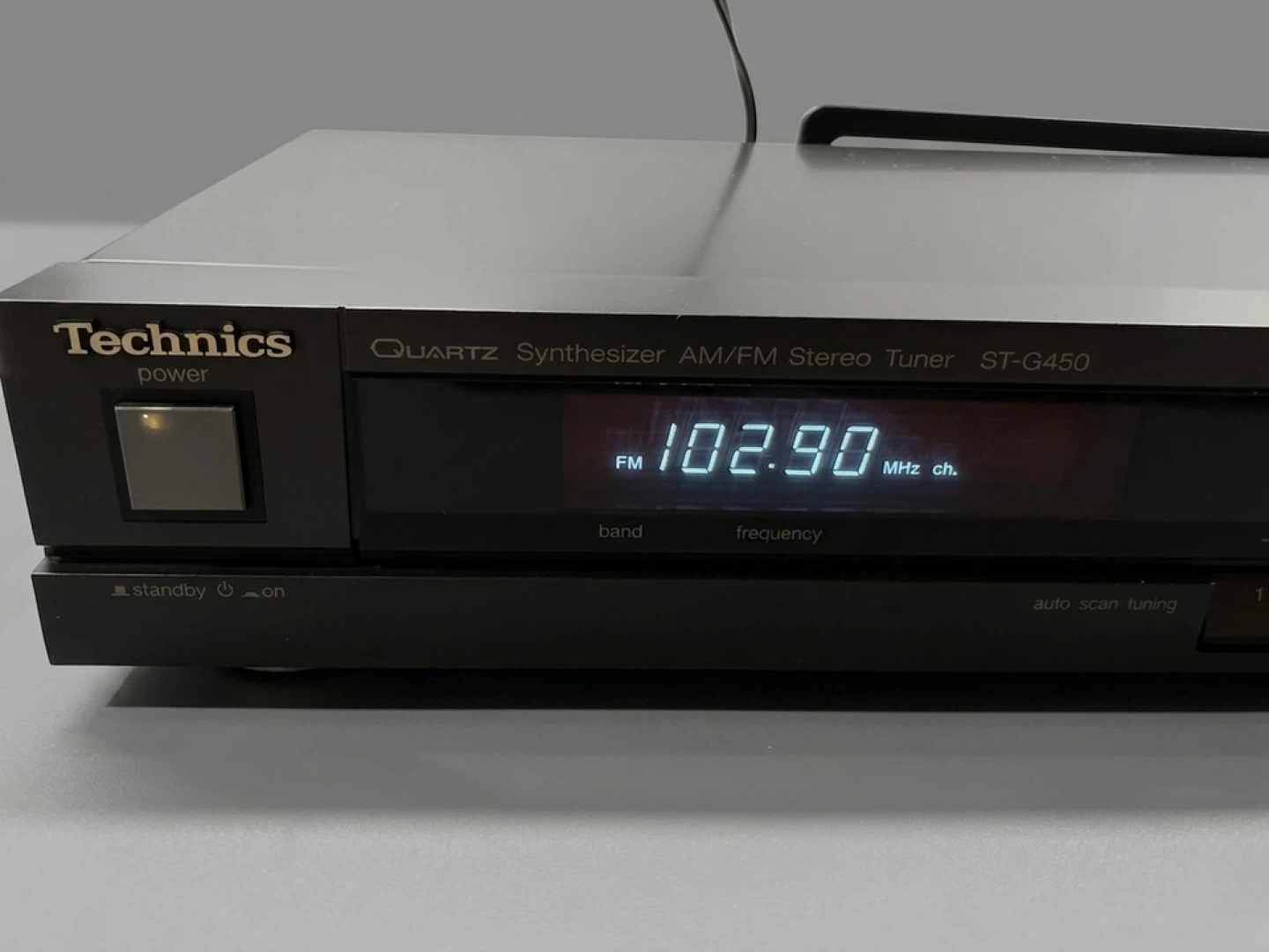 Technics ST-G450 Quartz Synthesizer AM/FM Class AA Tuner - photo 4