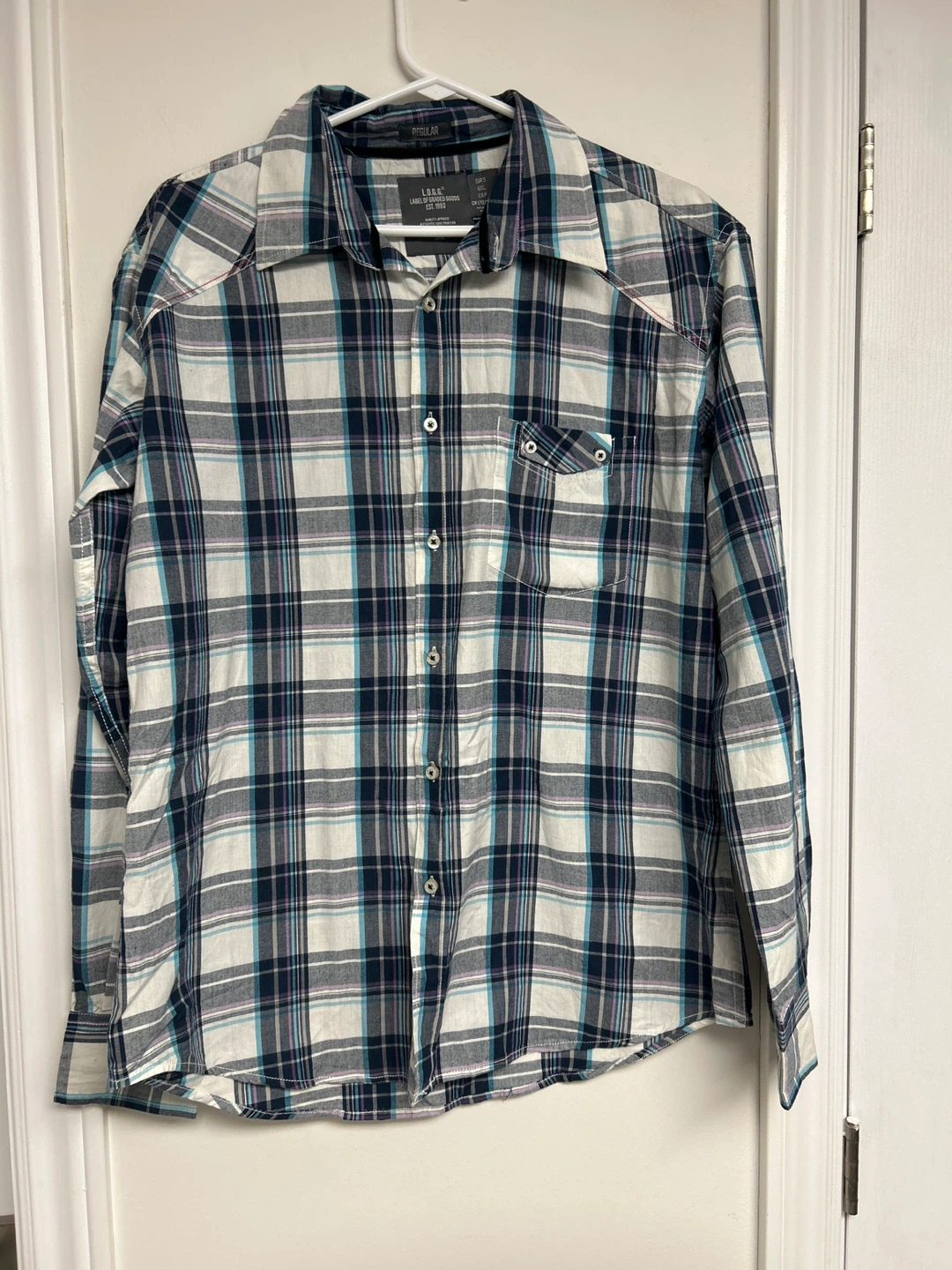 L.O.G.G. Plaid Long Sleeve Shirt