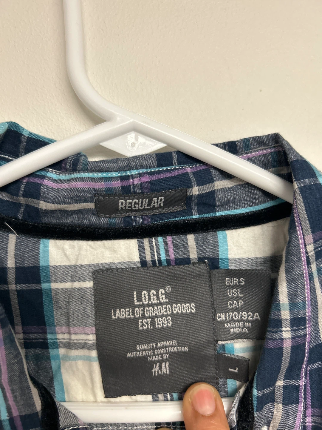 L.O.G.G. Plaid Long Sleeve Shirt - photo 2