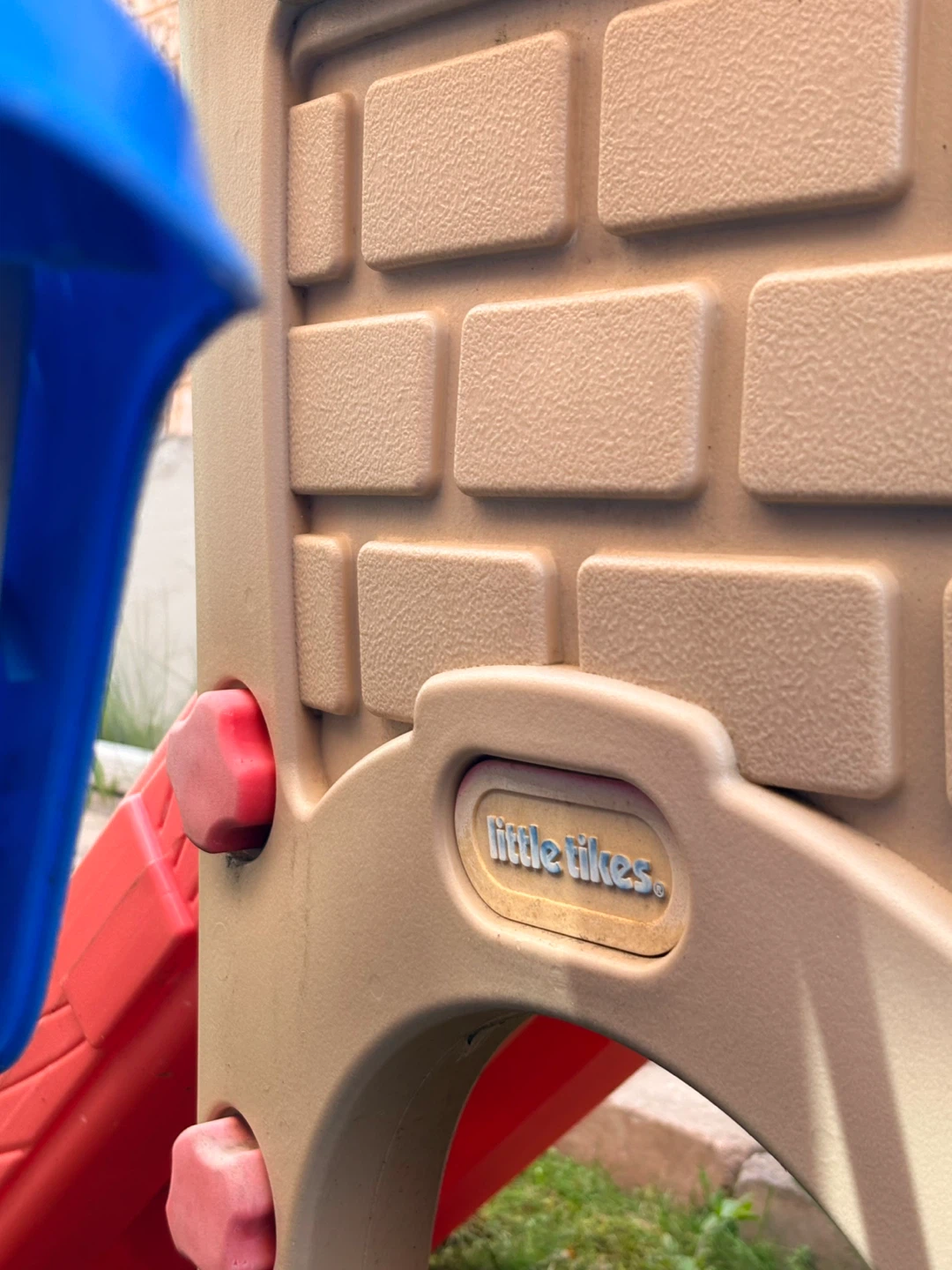 Little Tikes play structure with slide and swing - photo 3