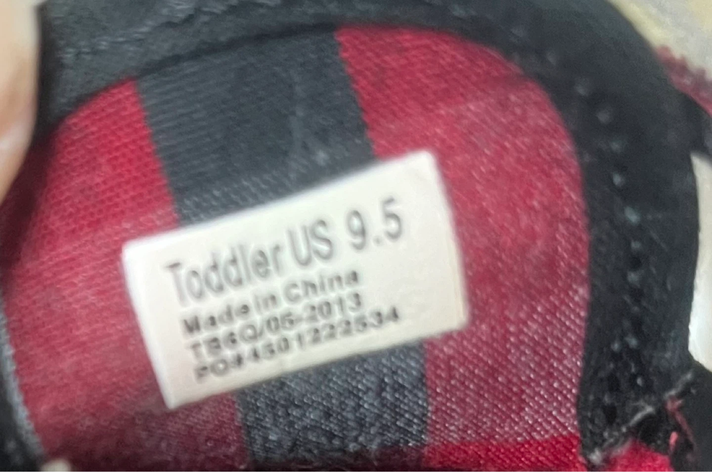 Toddler Vans Black Canvas Shoes Size US 9.5 - photo 4