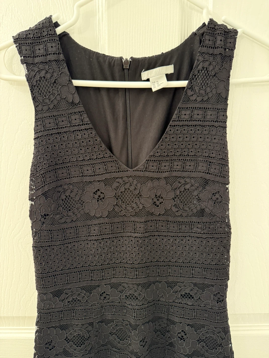 H&M Black Lace Sheath Dress - photo 2