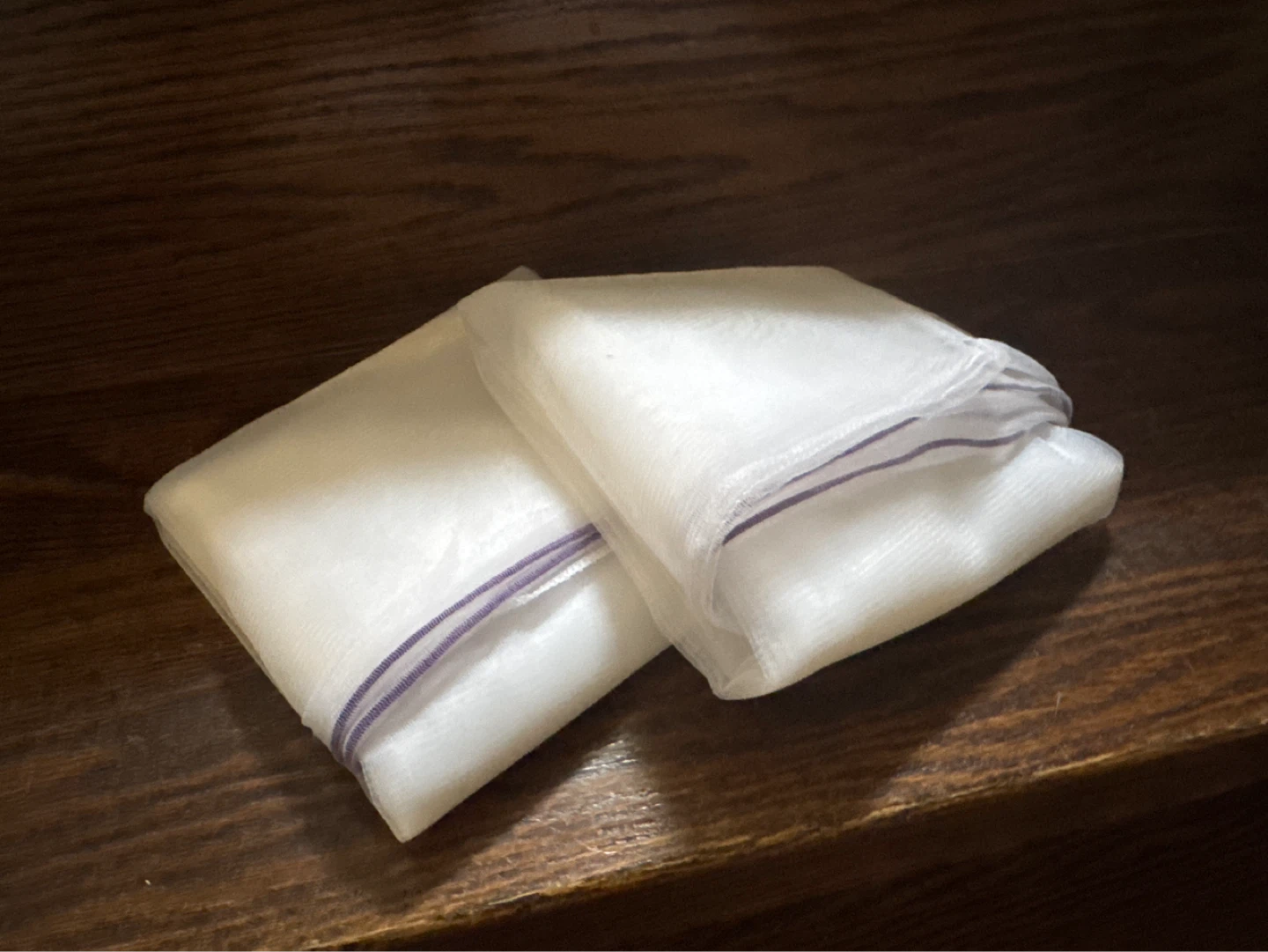 Two large mesh balloon bags