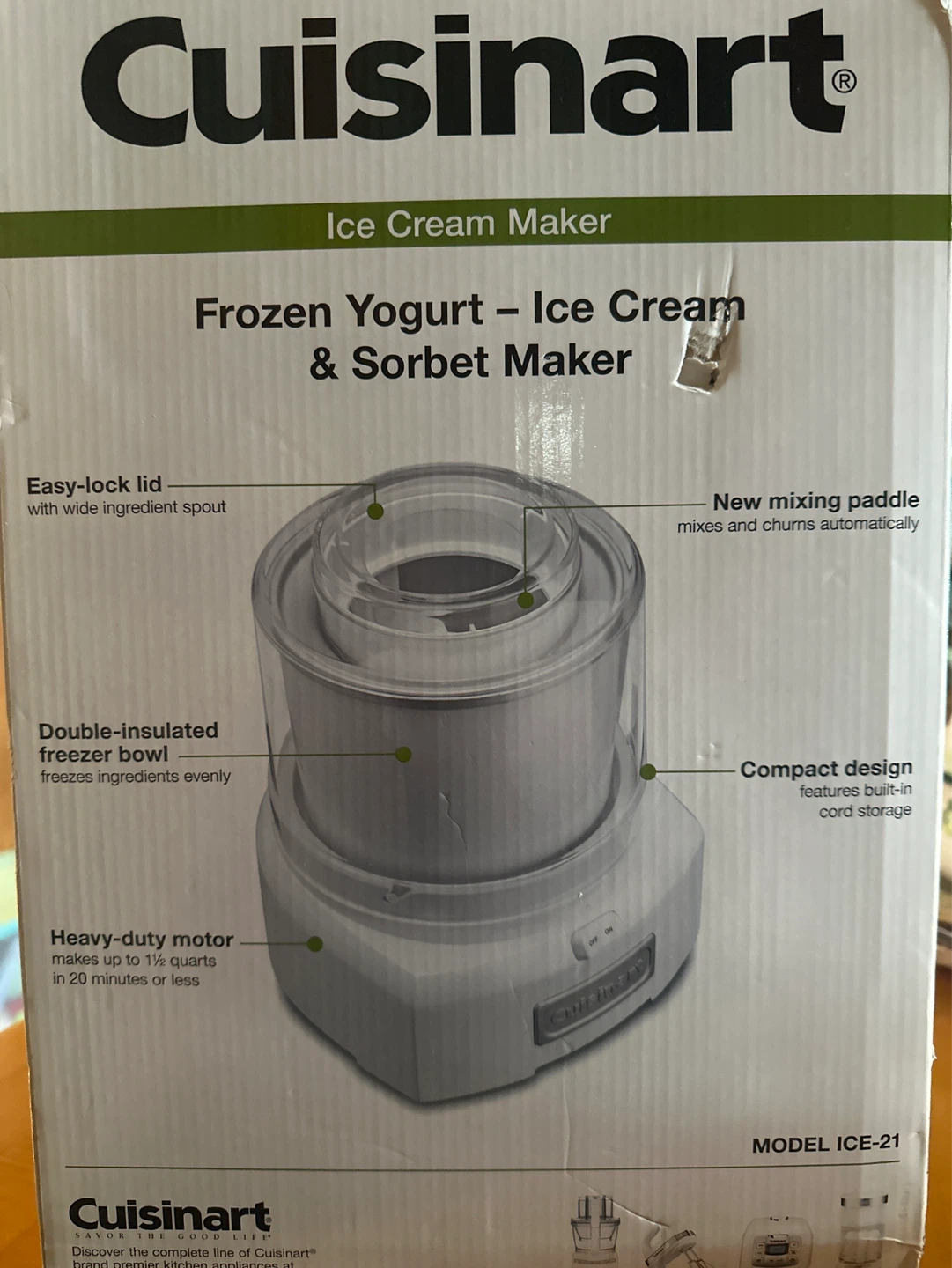 Cuisinart Ice Cream Maker