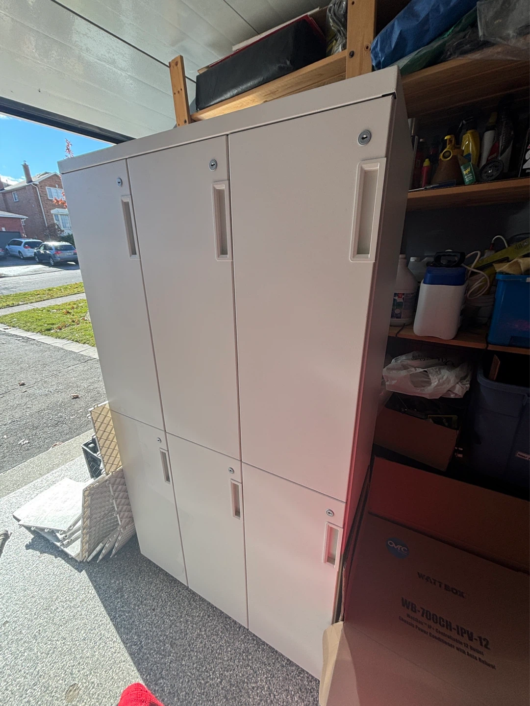 Set of 6 Industrial Gym/Personal Lockers - photo 2