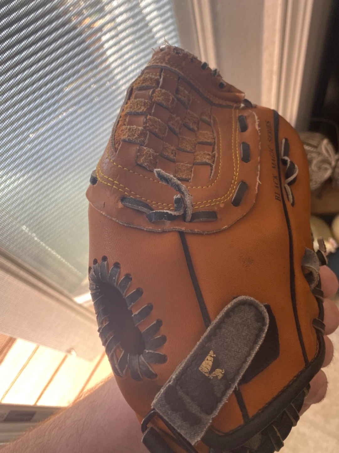 Easton EX5110 Black Magic Series 10 Inch Youth Baseball Glove - photo 2