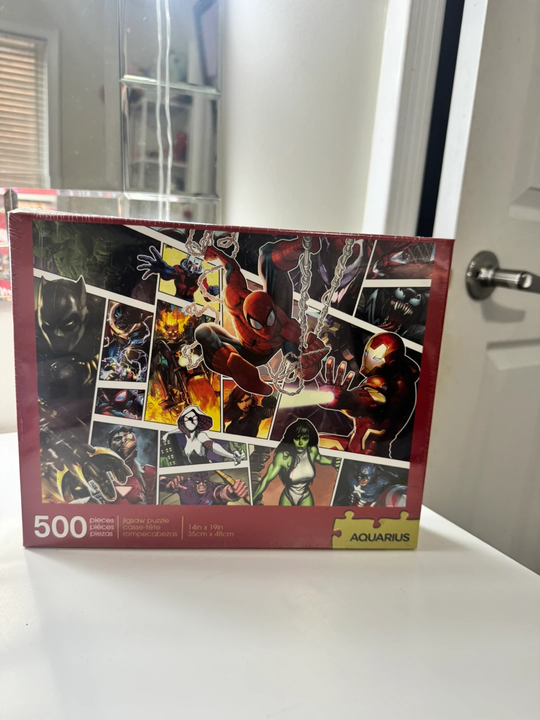 Aquarius Marvel 500 Piece Jigsaw Puzzle - photo 2
