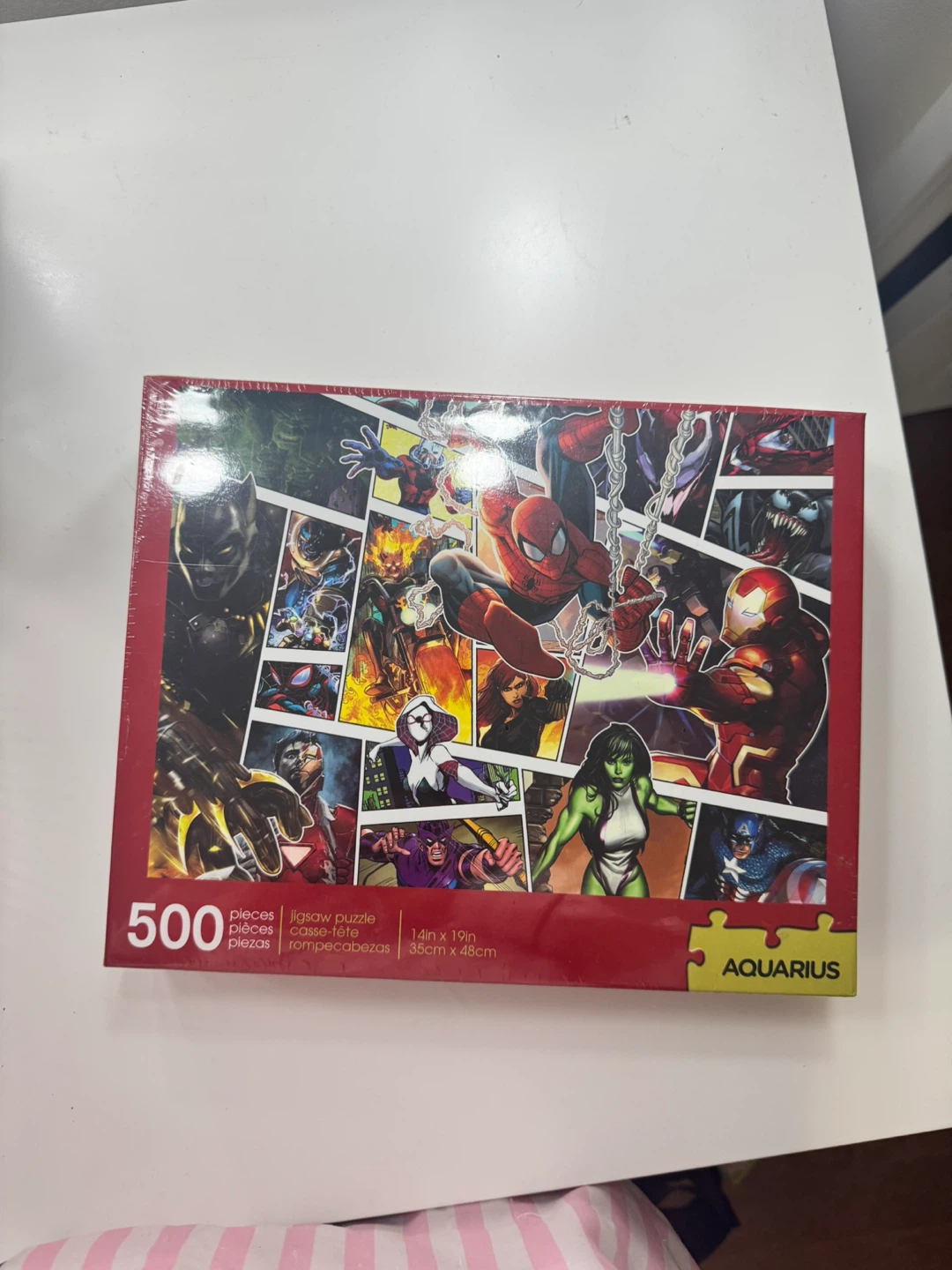 Aquarius Marvel 500 Piece Jigsaw Puzzle