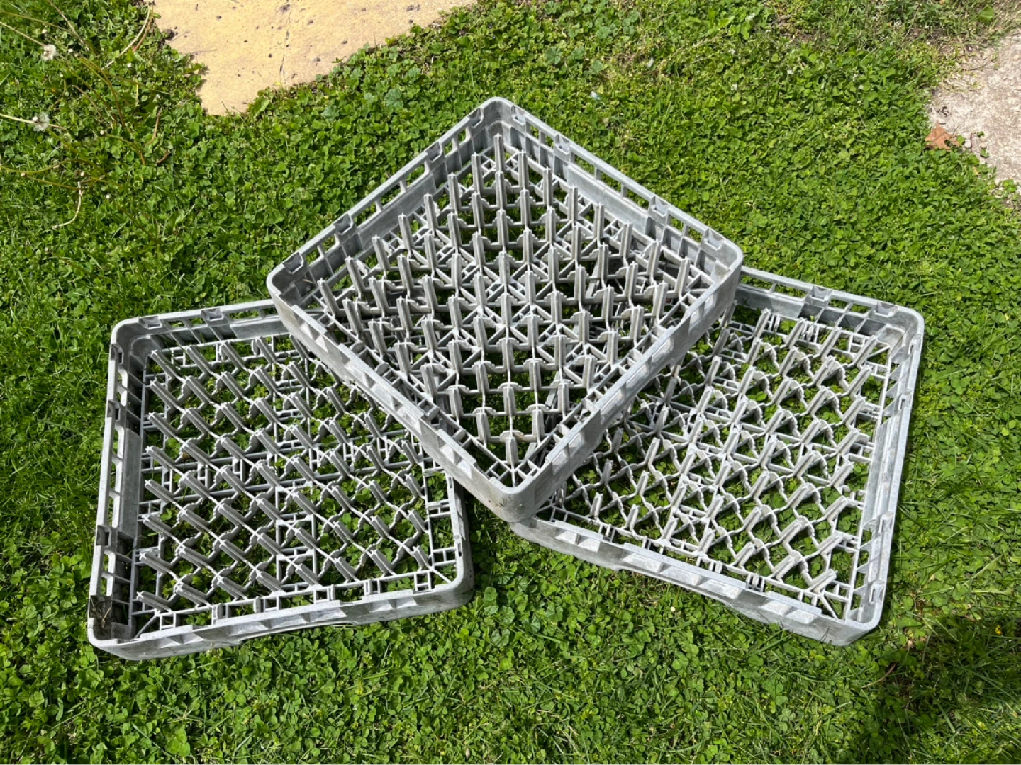 Blue Peg Dish Racks ~ Grey Peg Dish Racks ~ Glassware Dish Racks - photo 4