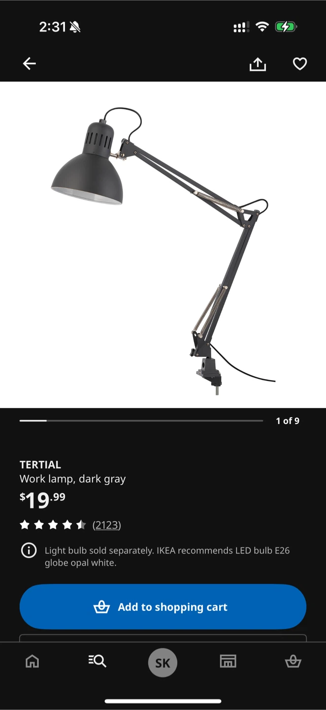 IKEA Desk Lamp like new. - photo 5