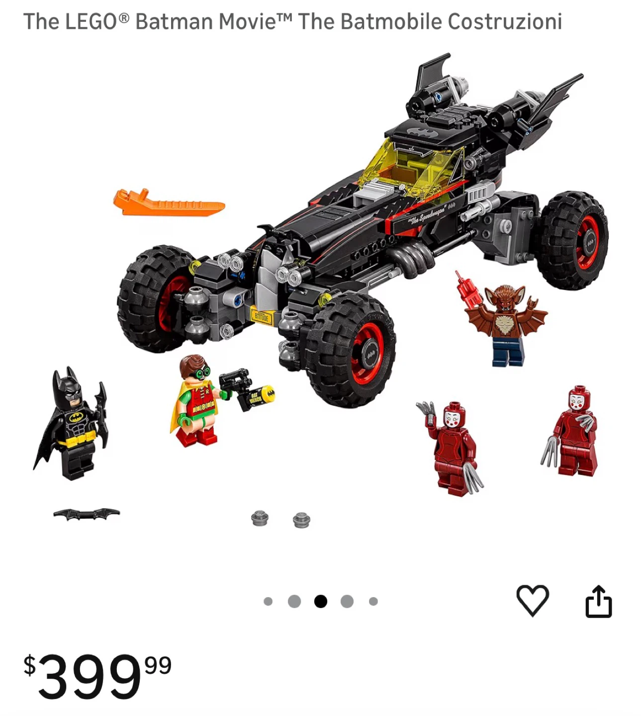 LEGO Batman Movie The Batmobile Set 70905 - photo 3
