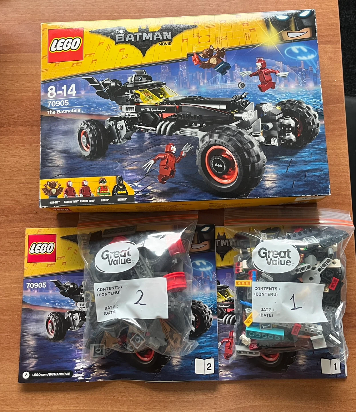 LEGO Batman Movie The Batmobile Set 70905