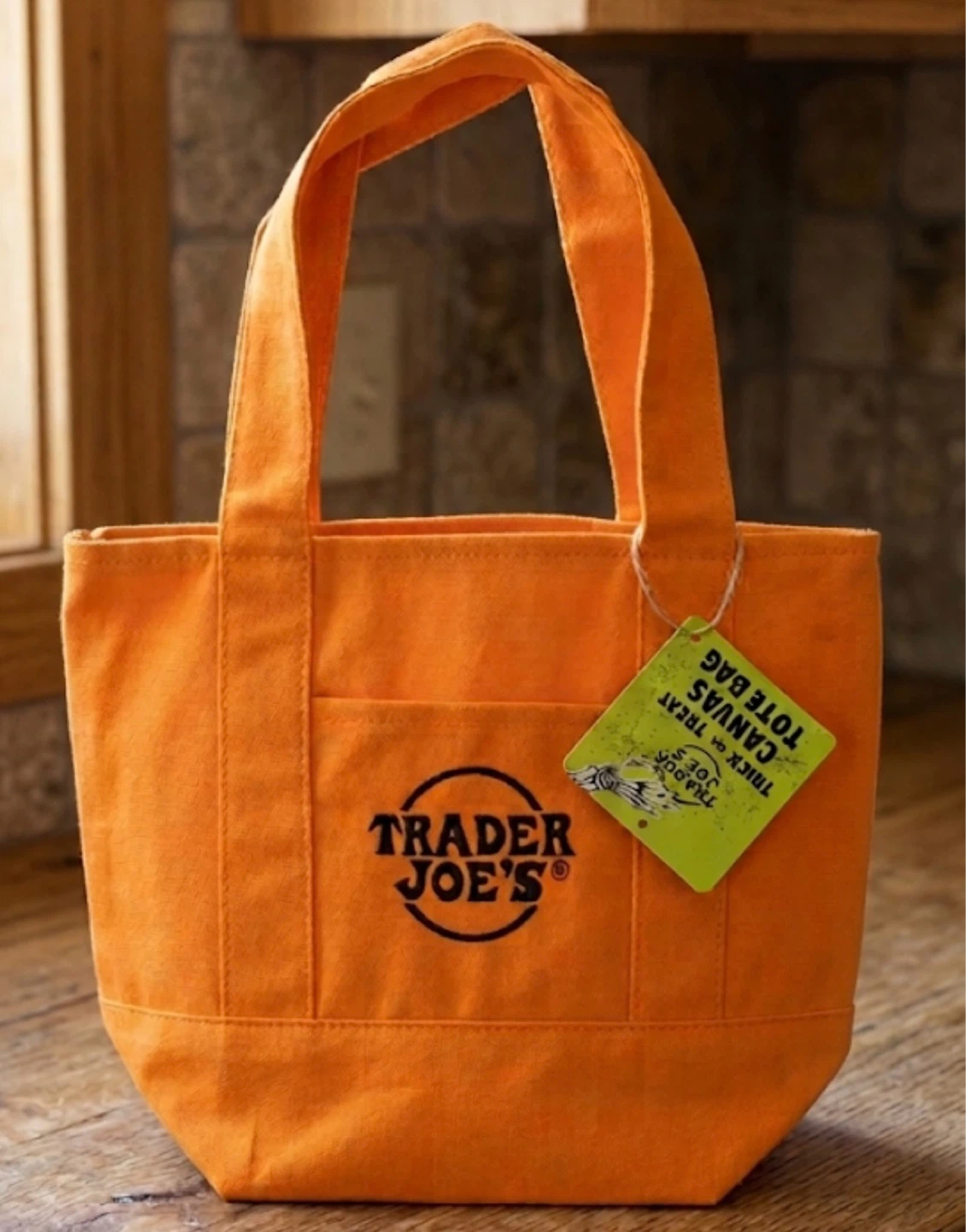 Trader Joe’s Mini Tote Bag 🆕 🧡Collectible & Multi-Use!