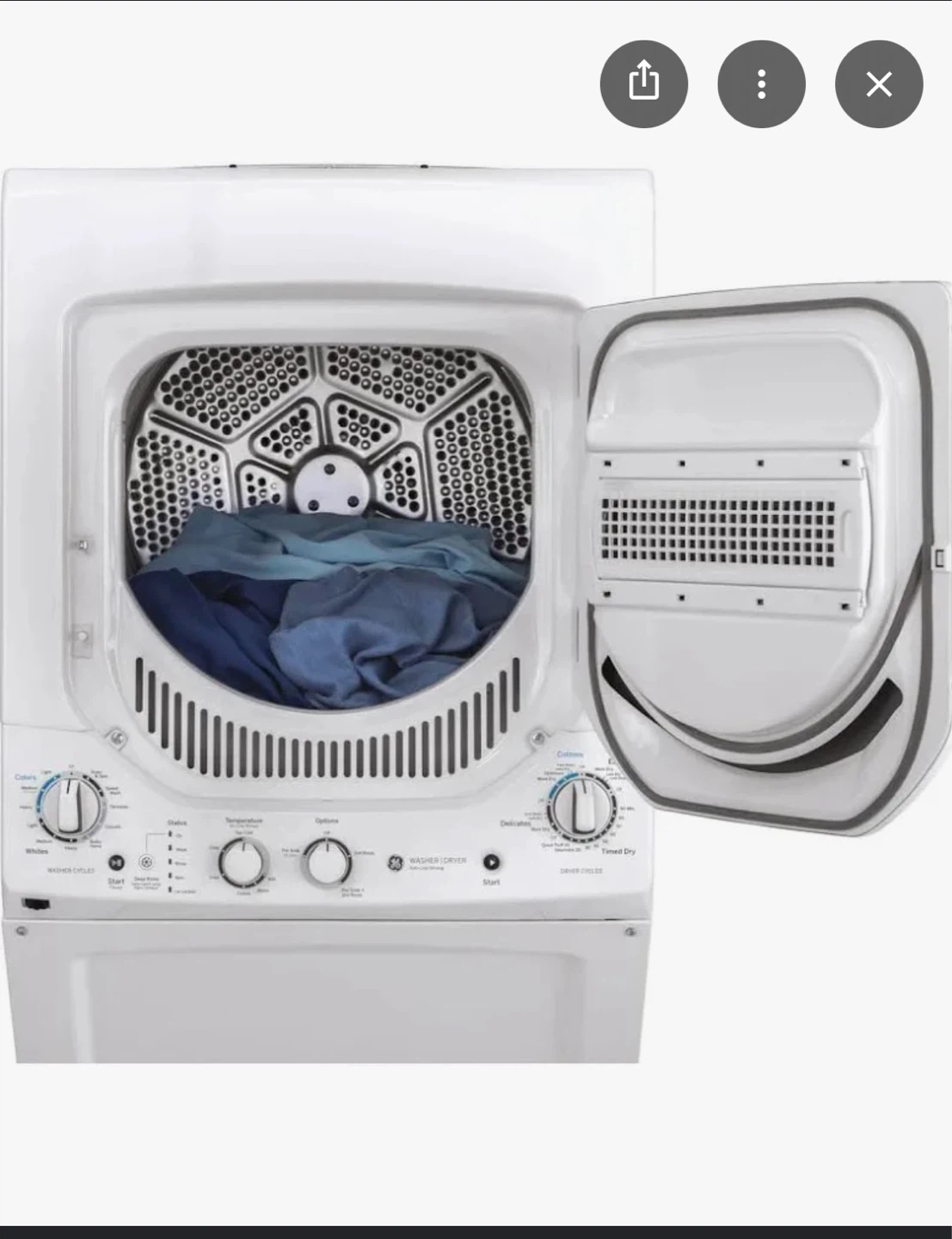 Kenmore Stackable Washer and Dryer-Gas - photo 3